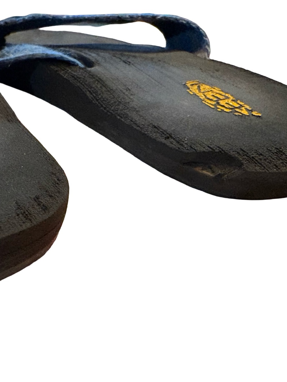 Blue Plaid Flip Flops - Keens - Picture 5 of 6
